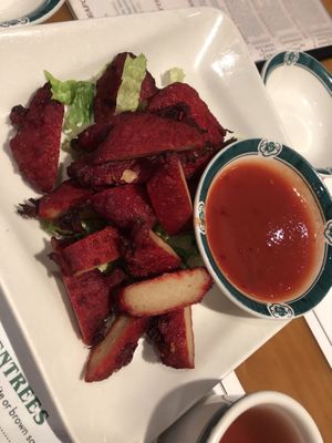 A15 叉燒雞 roast boneless chicken   at Veggie Heaven in Teaneck