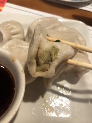 A3 steamed dumpling   at Veggie Heaven in Teaneck