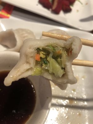 A3 steamed dumpling   at Veggie Heaven in Teaneck