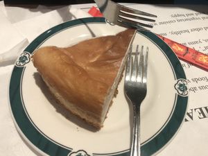 4. Cheese cake( vanilla flavored)  at Veggie Heaven in Teaneck