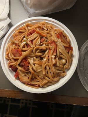   at Veggie Heaven in Teaneck