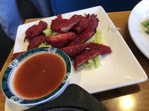 A15 叉燒雞 roast boneless chicken   at Veggie Heaven in Teaneck