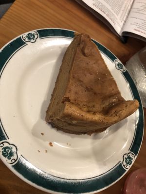D2 vegan cheese cake pumpkin   at Veggie Heaven in Teaneck