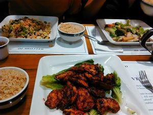 . at Veggie Heaven in Teaneck