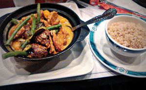 . at Veggie Heaven in Teaneck