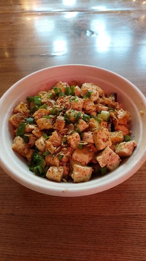 Fried Rice Tofu Bowl at Rice Crook in Arlington