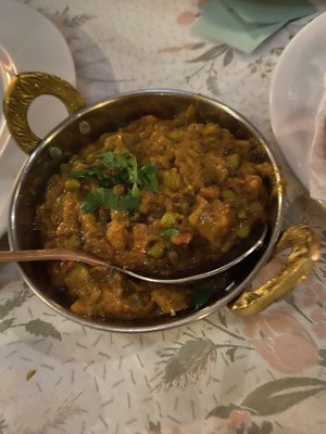 Crema di melanzane e pomodoro. at Karmacola in Turin