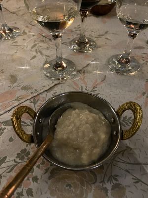 Budino di riso. at Karmacola in Turin