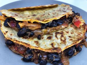 Taco feijão  at Tétés Burritos in Cascais