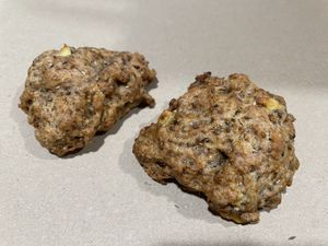 Galletas de chia #Veganuary at El Tastet Vegano in Manresa