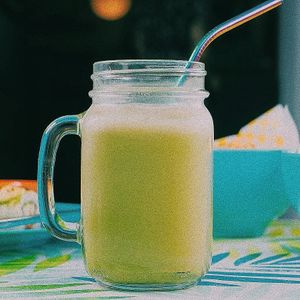 Cool Matcha at Veggie Koi Sushi in Mexico City