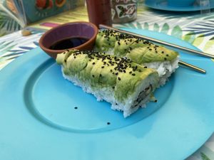   at Veggie Koi Sushi in Mexico City