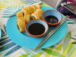 #Veganuary at Veggie Koi Sushi in Mexico City