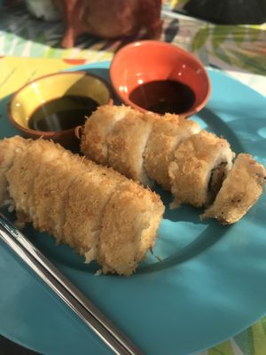 Chisi rol  at Veggie Koi Sushi in Mexico City