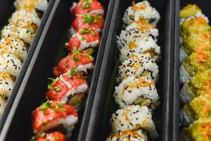 So many options💗(got this off their IG) at The Black Box Provisions & Restaurant Naga in Kuta