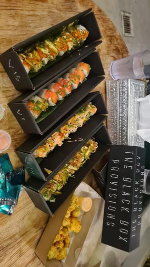  at The Black Box Provisions & Restaurant Naga in Kuta