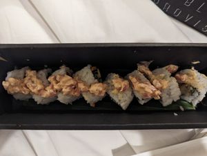 Spicy tuna at The Black Box Provisions & Restaurant Naga in Kuta