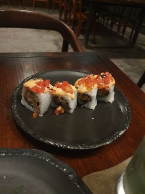  at The Black Box Provisions & Restaurant Naga in Kuta