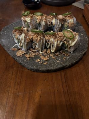   at The Black Box Provisions & Restaurant Naga in Kuta