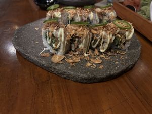   at The Black Box Provisions & Restaurant Naga in Kuta