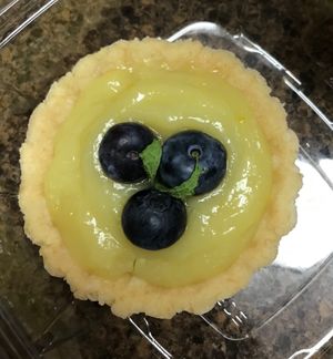 Lemon tart    at Hollycake House in East Rochester