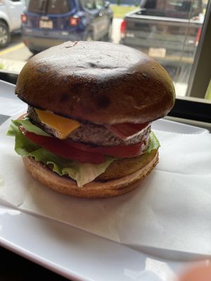 The Steve burger   at Hollycake House in East Rochester