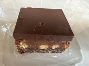 Healthy Snickers Bar  at Hollycake House in East Rochester