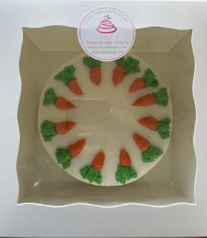 Carrot Cake  at Hollycake House in East Rochester