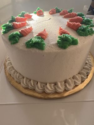 Carrot Cake  at Hollycake House in East Rochester