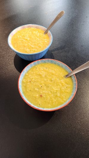 Corn Chowder at Hollycake House in East Rochester