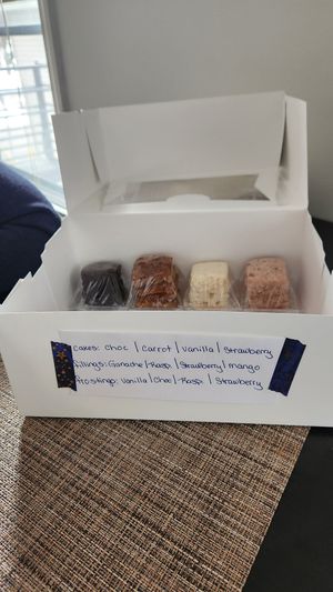 Wedding Cake Tasting Box at Hollycake House in East Rochester