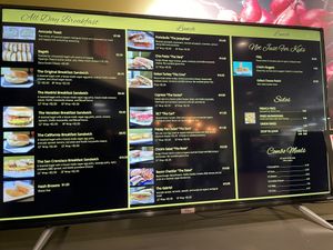 Menu   at Hollycake House in East Rochester