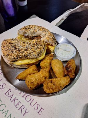 NewYorker on everything & Artichoke at Hollycake House in East Rochester