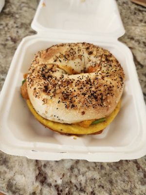 Spicy Sante fe sandwich at Hollycake House in East Rochester