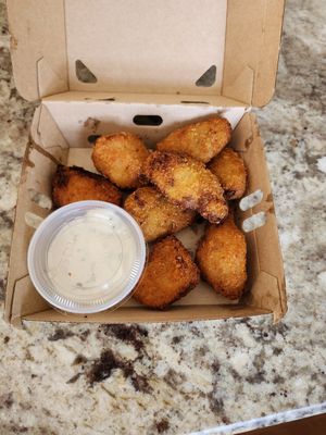 Fried artichokes at Hollycake House in East Rochester
