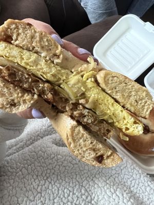   at Hollycake House in East Rochester