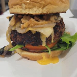 Mushroom cheddar melt  at Green Leaf Vegan Kitchen in Roanoke