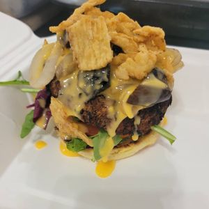 Mushroom cheddar melt  at Green Leaf Vegan Kitchen in Roanoke
