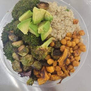 Buddha bowl  at Green Leaf Vegan Kitchen in Roanoke