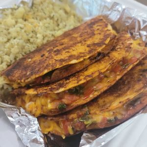Birria tacos  at Green Leaf Vegan Kitchen in Roanoke