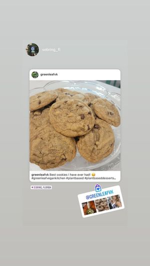 Cookies  at Green Leaf Vegan Kitchen in Roanoke