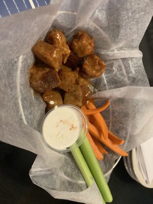 Buffalo Seitan Wings  at Union Jack Pub in Westfield