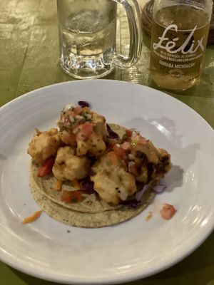 More tacos at Veggie Veggie in Puerto Morelos