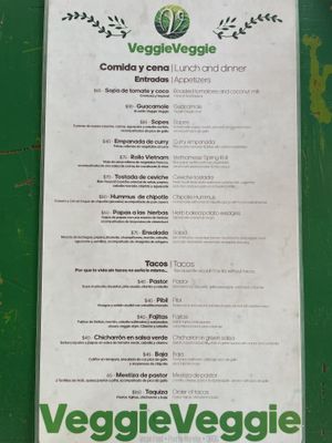   at Veggie Veggie in Puerto Morelos