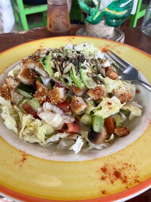 Pate del conejo at Veggie Veggie in Puerto Morelos