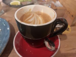 Great coffees!!  at Brew Cafe & Wine Bar in Brisbane