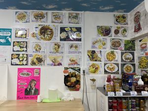 Menu  at Falafel Time in Osaka