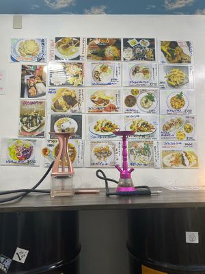   at Falafel Time in Osaka