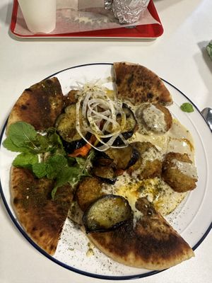   at Falafel Time in Osaka