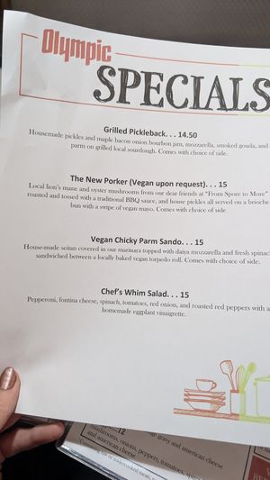  at Cafe Olympic in Crystal Lake